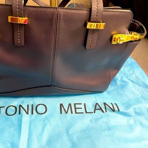 Antonio Melani structured satchel